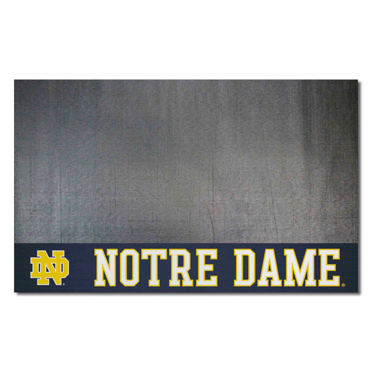 Notre Dame Fighting Irish Vinyl Grill Mat - 26in. x 42in.