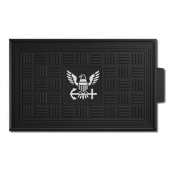 U.S. Navy Heavy Duty Vinyl Medallion Door Mat - 19.5in. x 31in.