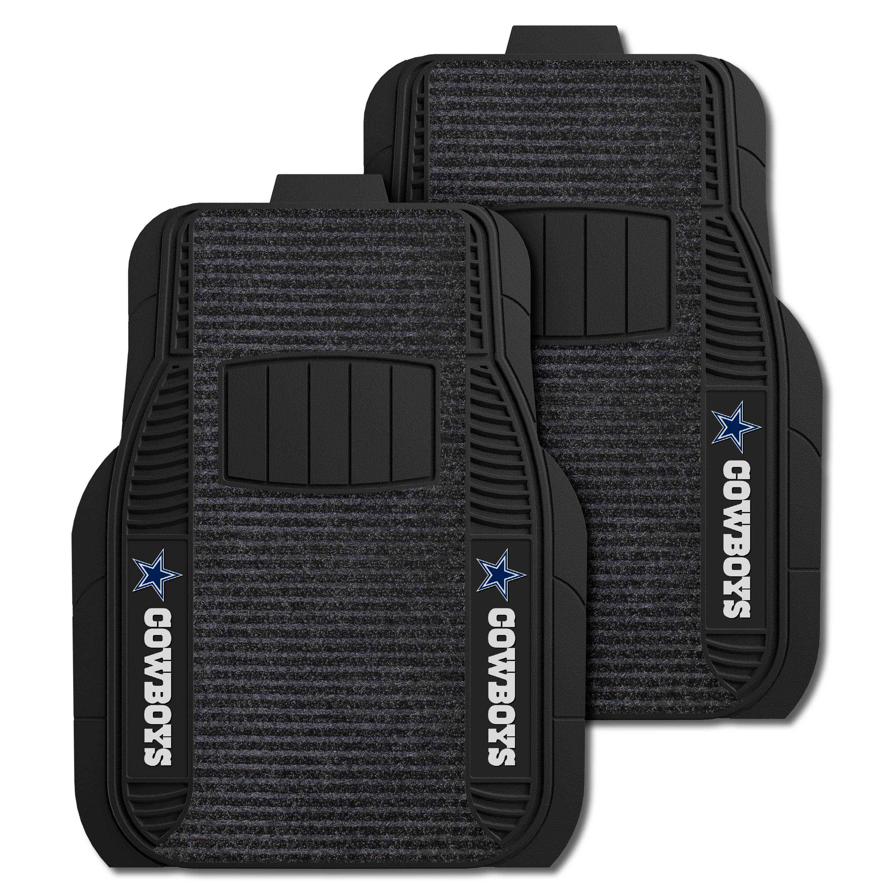 Dallas Cowboys 2 Piece Deluxe Car Mat Set