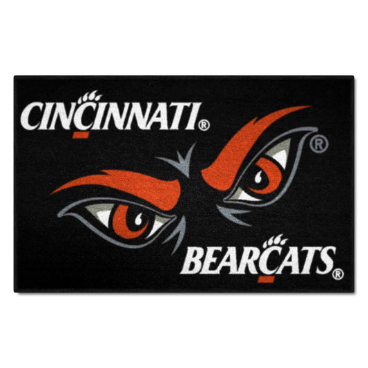 Cincinnati Bearcats Starter Mat Accent Rug - 19in. x 30in. Uniform Design