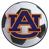 Auburn Tigers Soccer Ball Rug - 27in. Diameter, AU