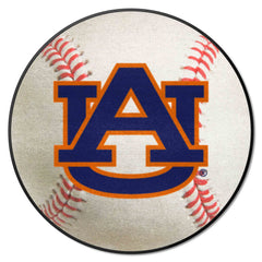 Auburn Tigers Baseball Rug - 27in. Diameter, AU