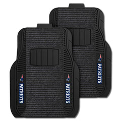 New England Patriots 2 Piece Deluxe Car Mat Set - New England Patriots