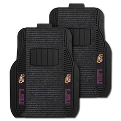 LSU Tigers 2 Piece Deluxe Car Mat Set