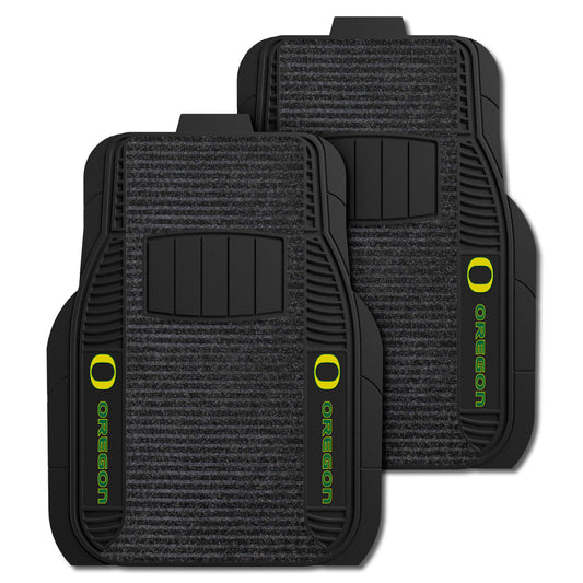 Oregon Ducks 2 Piece Deluxe Car Mat Set