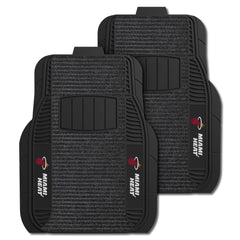 Miami Heat 2 Piece Deluxe Car Mat Set - Miami Heat