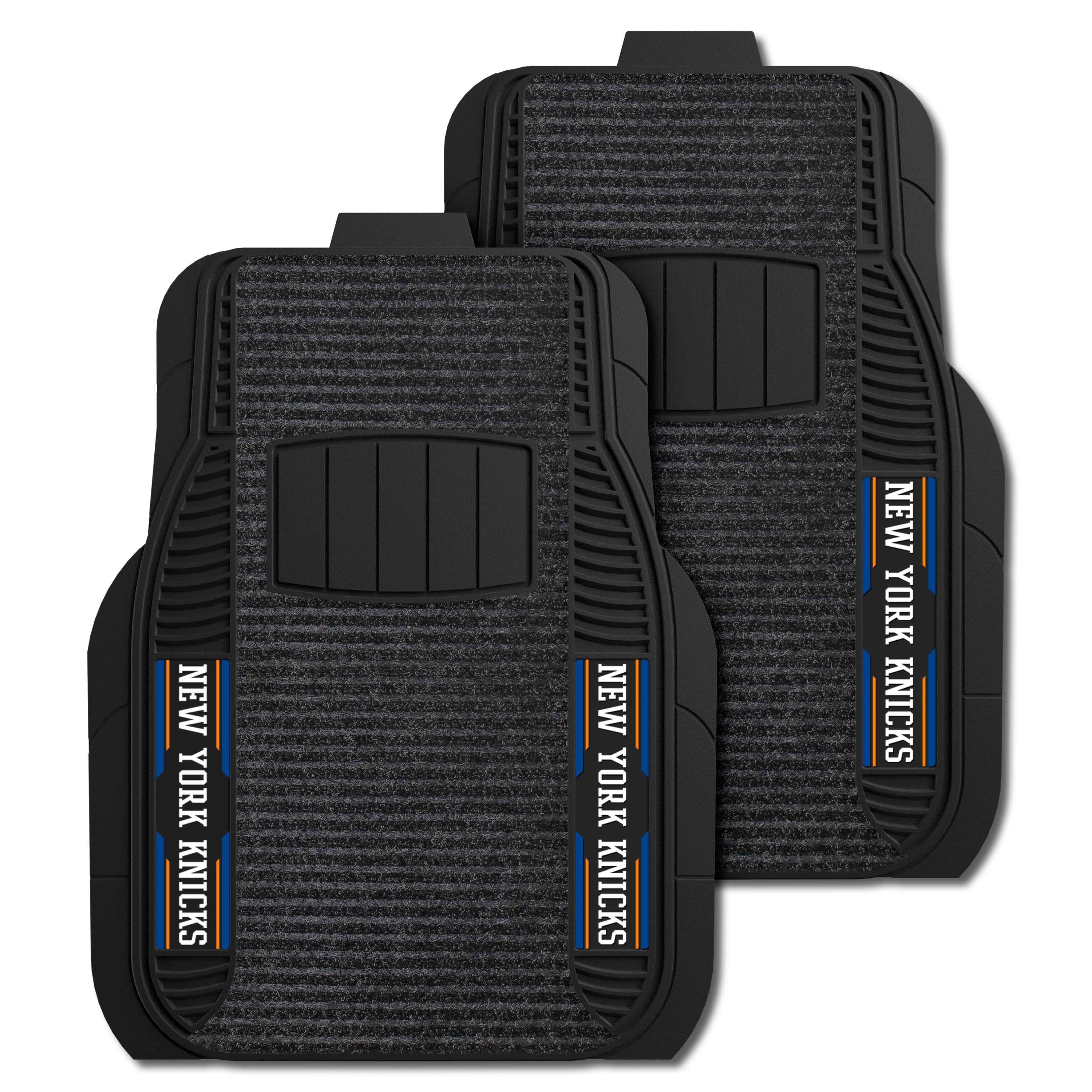 New York Knicks 2 Piece Deluxe Car Mat Set - New York Knicks