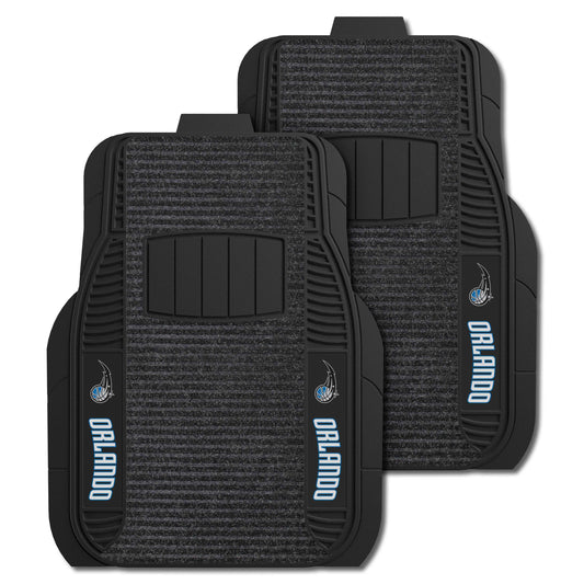 Orlando Magic 2 Piece Deluxe Car Mat Set