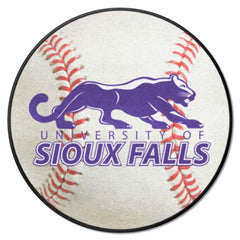 Sioux Falls Cougars Baseball Rug - 27in. Diameter