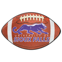 Sioux Falls Cougars Football Rug - 20.5in. x 32.5in.