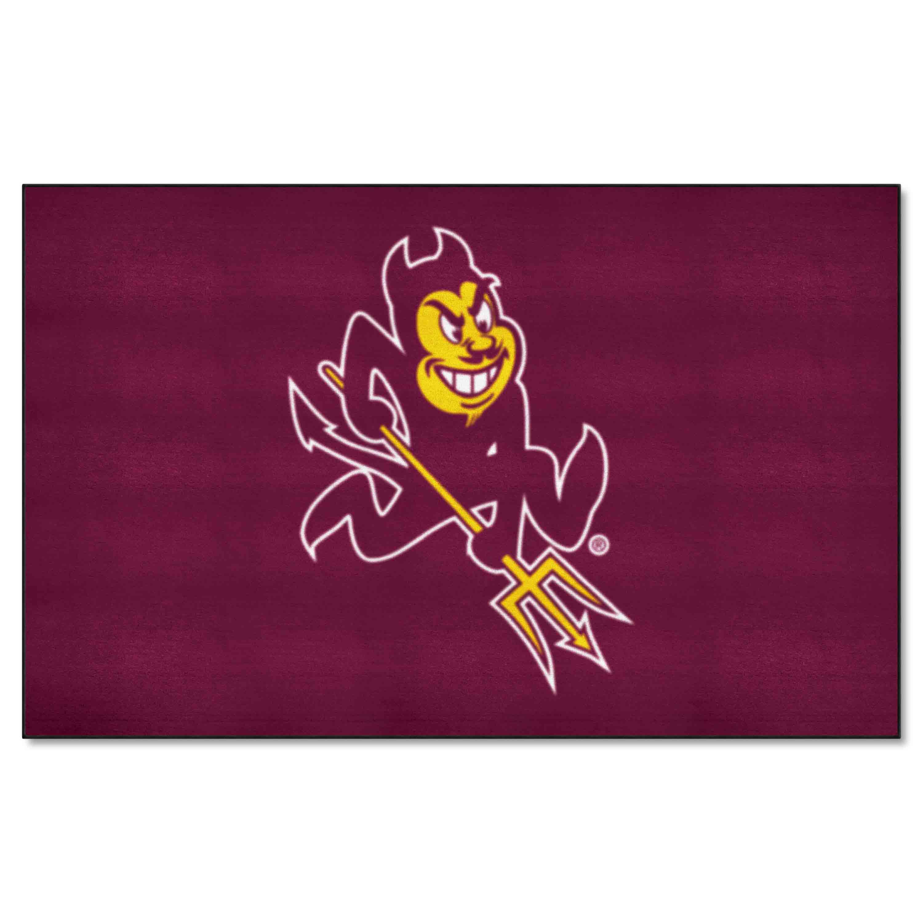 Arizona State Sun Devils Ulti-Mat Rug - 5ft. x 8ft., Sparky Logo