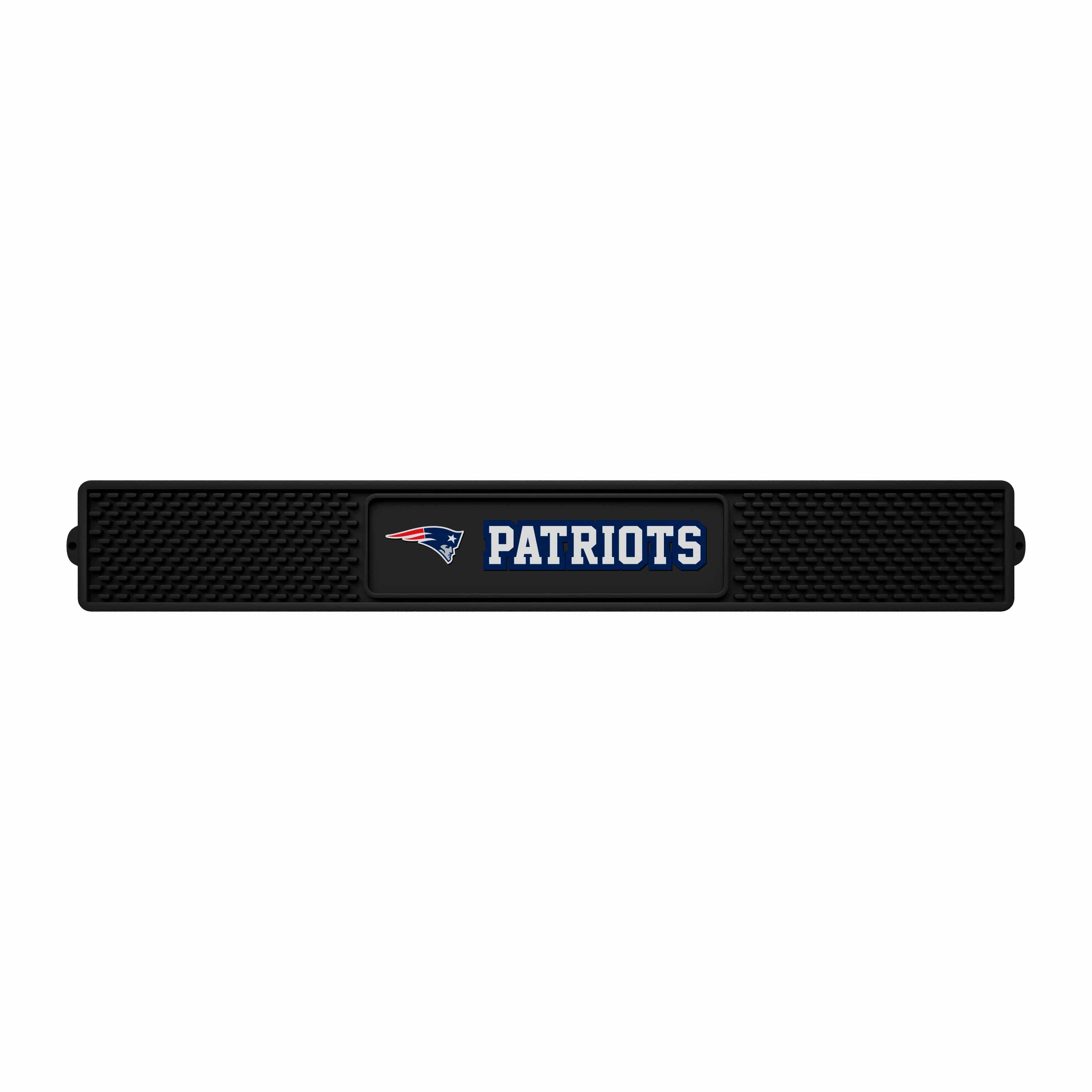 New England Patriots Bar Drink Mat - 3.25in. x 24in. - New England Patriots