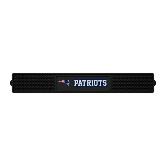 New England Patriots Bar Drink Mat - 3.25in. x 24in. - New England Patriots