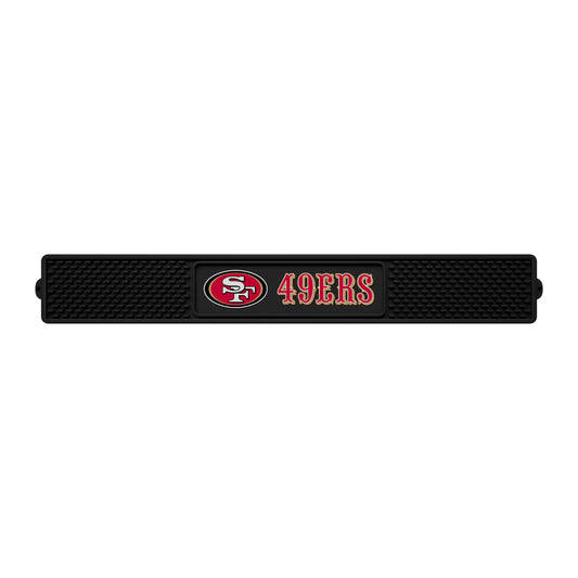 San Francisco 49ers Bar Drink Mat - 3.25in. x 24in.