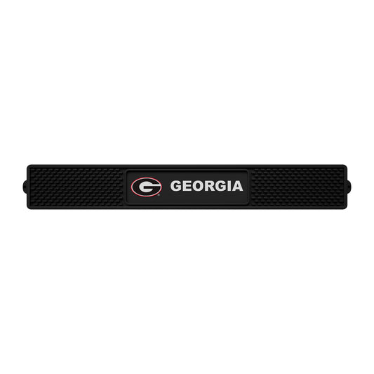 Georgia Bulldogs Bar Drink Mat - 3.25in. x 24in.