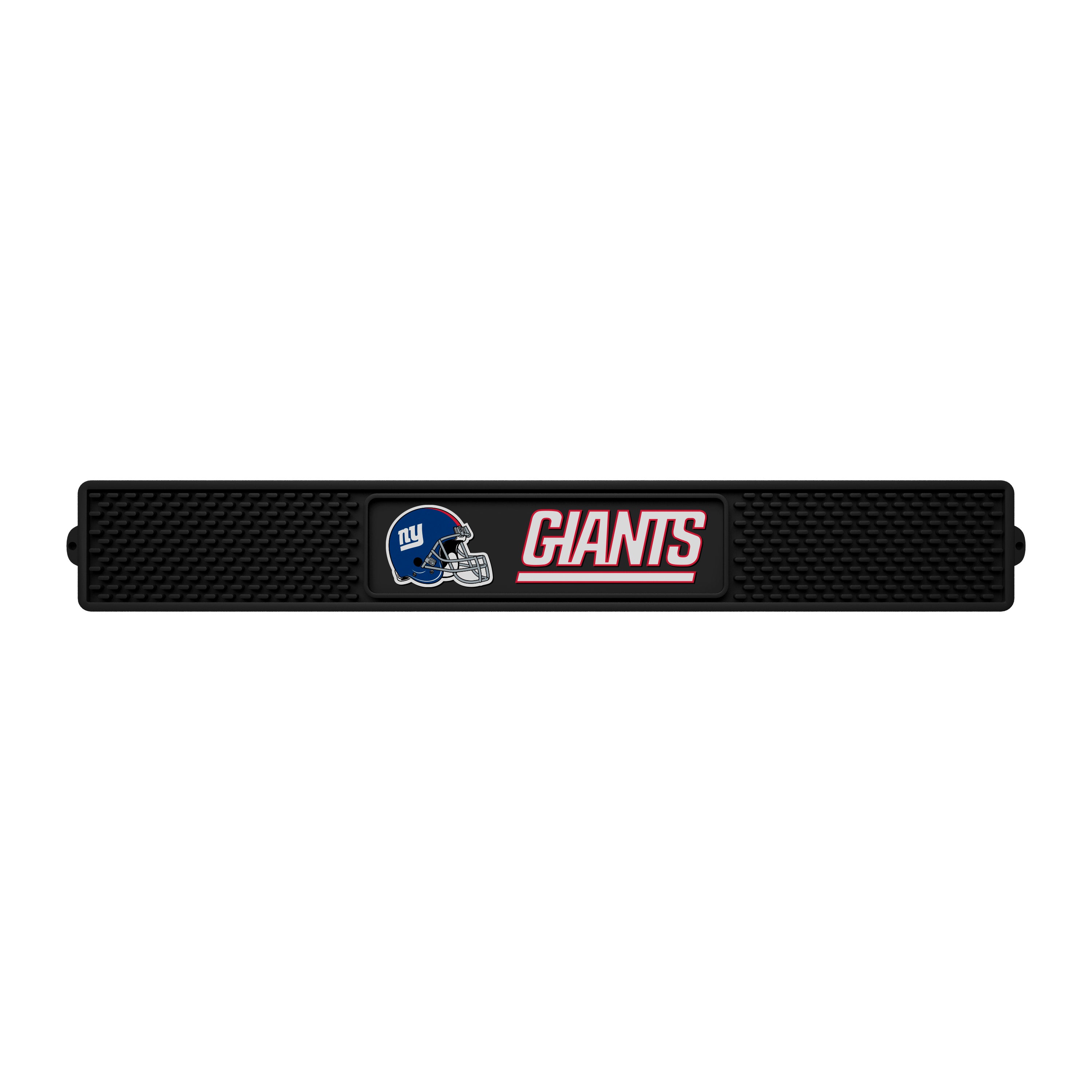 New York Giants Bar Drink Mat - 3.25in. x 24in.