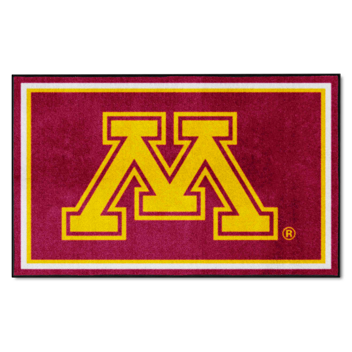 Minnesota Golden Gophers 4ft. x 6ft. Plush Area Rug