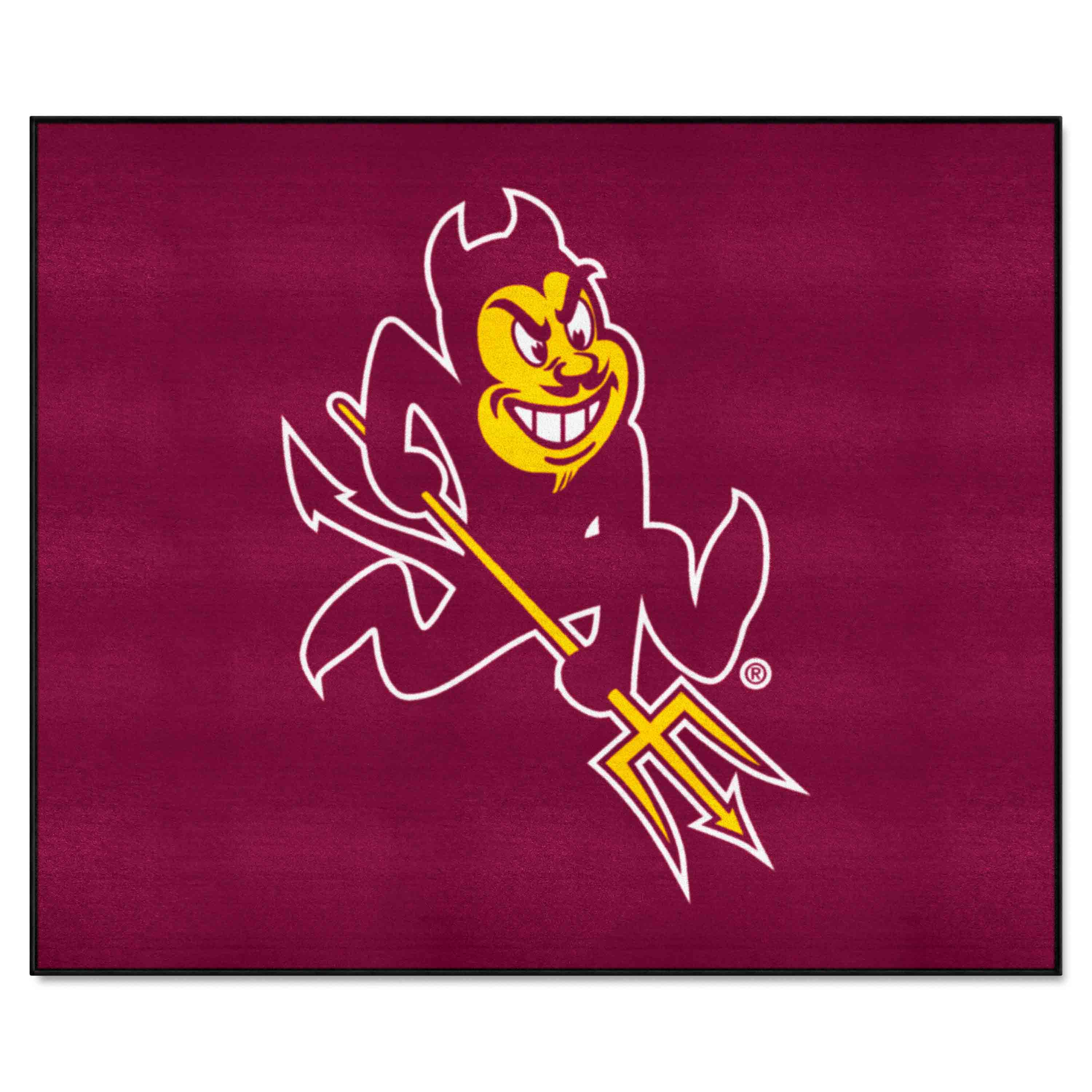 Arizona State Sun Devils Tailgater Rug - 5ft. x 6ft., Sparky Logo