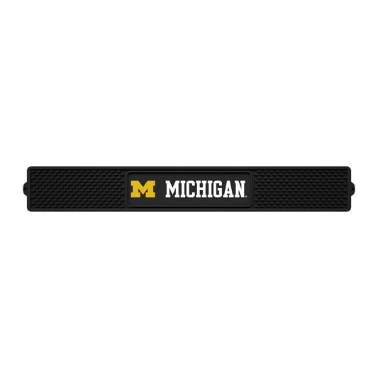 Michigan Wolverines Bar Drink Mat - 3.25in. x 24in.