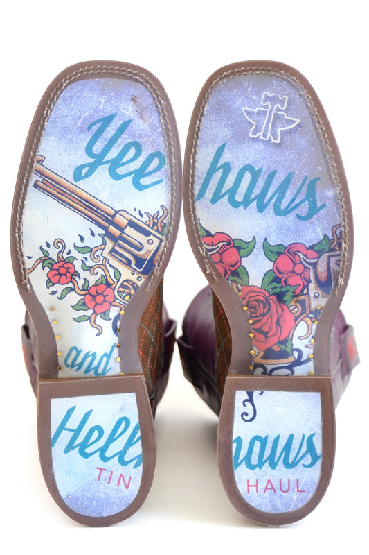 Tin Haul Womens Blooming Breeze With Yeehaw Sole