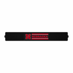 Nebraska Cornhuskers Bar Drink Mat - 3.25in. x 24in. - Nebraska