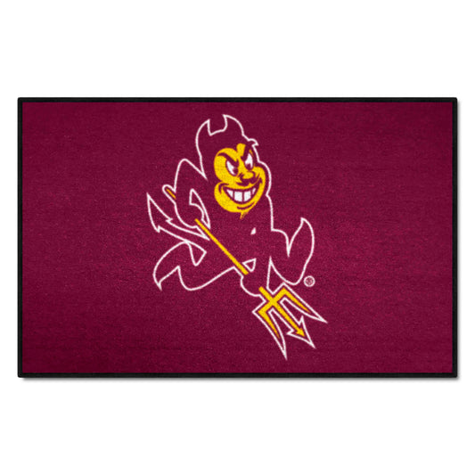 Arizona State Sun Devils Starter Mat Accent Rug - 19in. x 30in., Sparky Logo