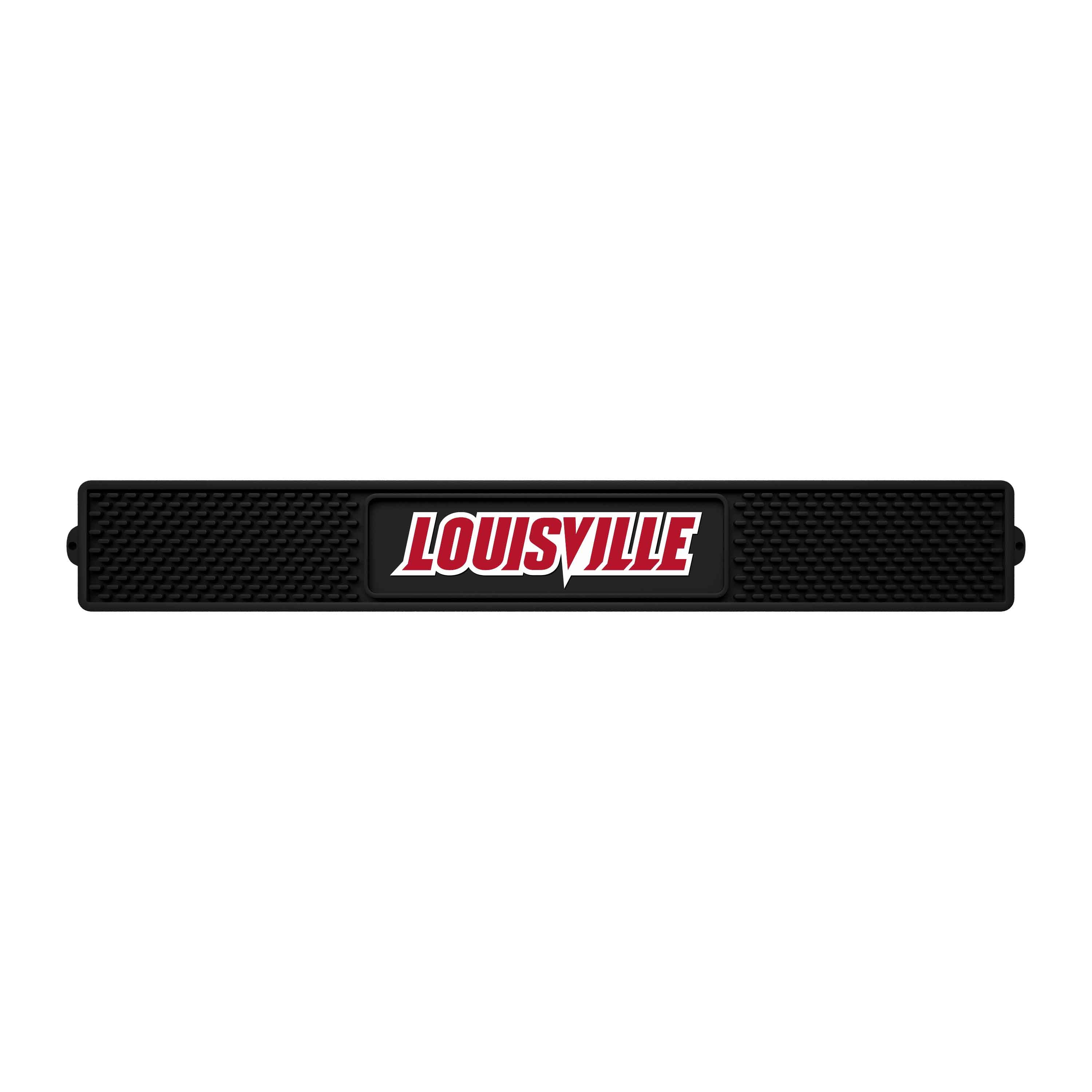 Louisville Cardinals Bar Drink Mat - 3.25in. x 24in.