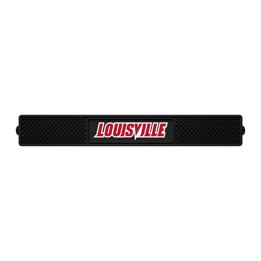 Louisville Cardinals Bar Drink Mat - 3.25in. x 24in.