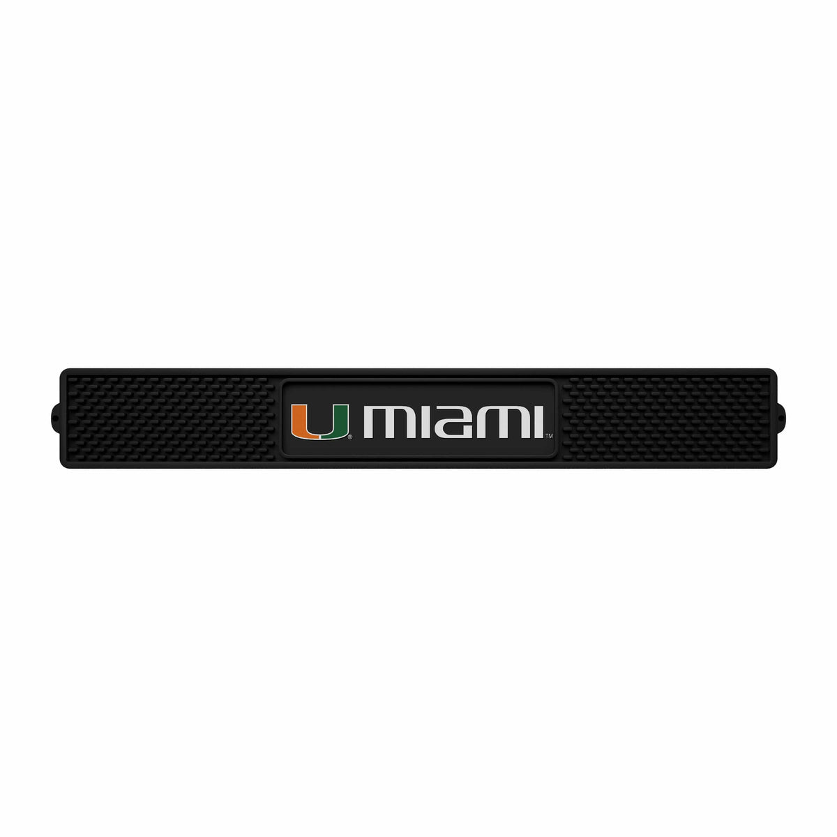 Miami Hurricanes Bar Drink Mat - 3.25in. x 24in.