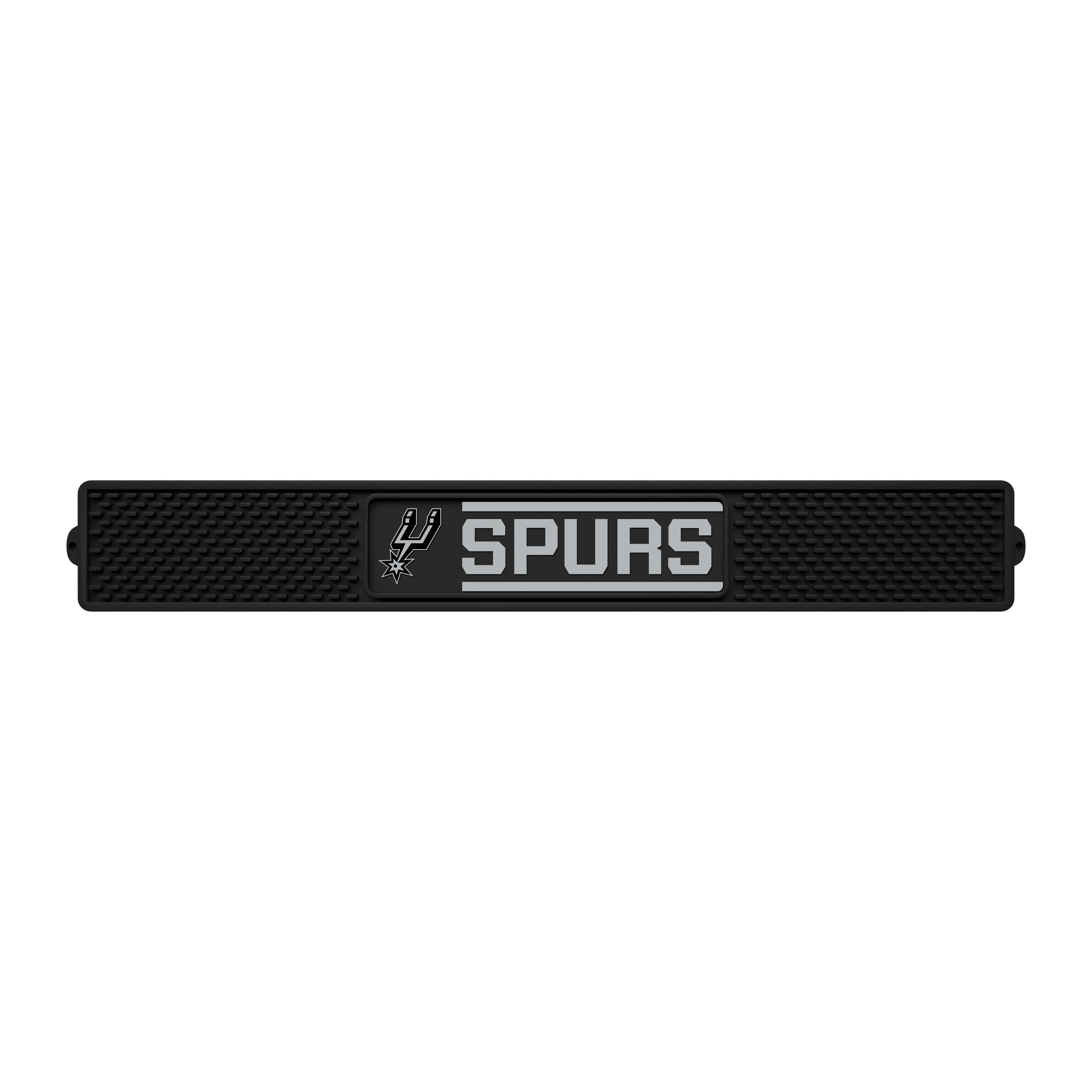 San Antonio Spurs Bar Drink Mat - 3.25in. x 24in.