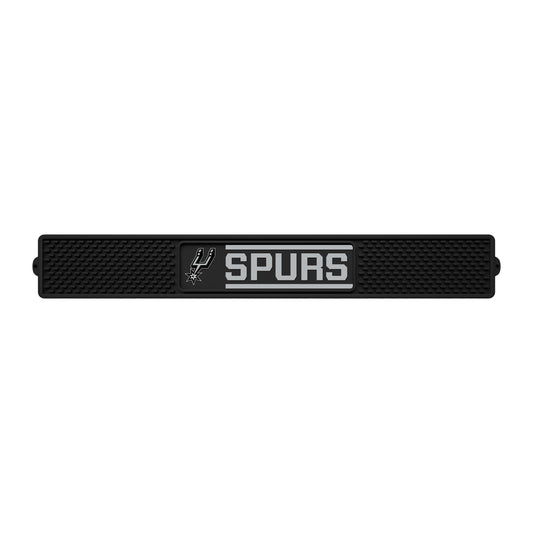 San Antonio Spurs Bar Drink Mat - 3.25in. x 24in.