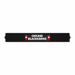 Chicago Blackhawks Bar Drink Mat - 3.25in. x 24in. - Chicago Blackhawks