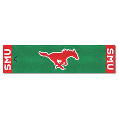 SMU Mustangs Putting Green Mat - 1.5ft. x 6ft.