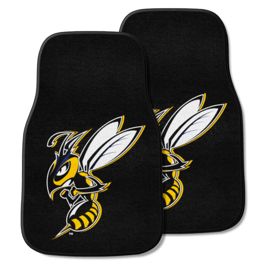 Montana State Billings Yellow Jackets Front Carpet Car Mat Set - 2 Pieces