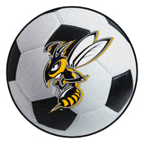 Montana State Billings Yellow Jackets Soccer Ball Rug - 27in. Diameter