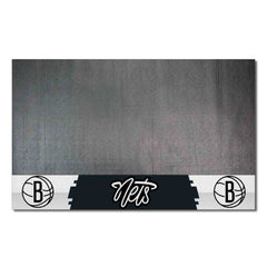 Brooklyn Nets Vinyl Grill Mat - 26in. x 42in. - Brooklyn Nets