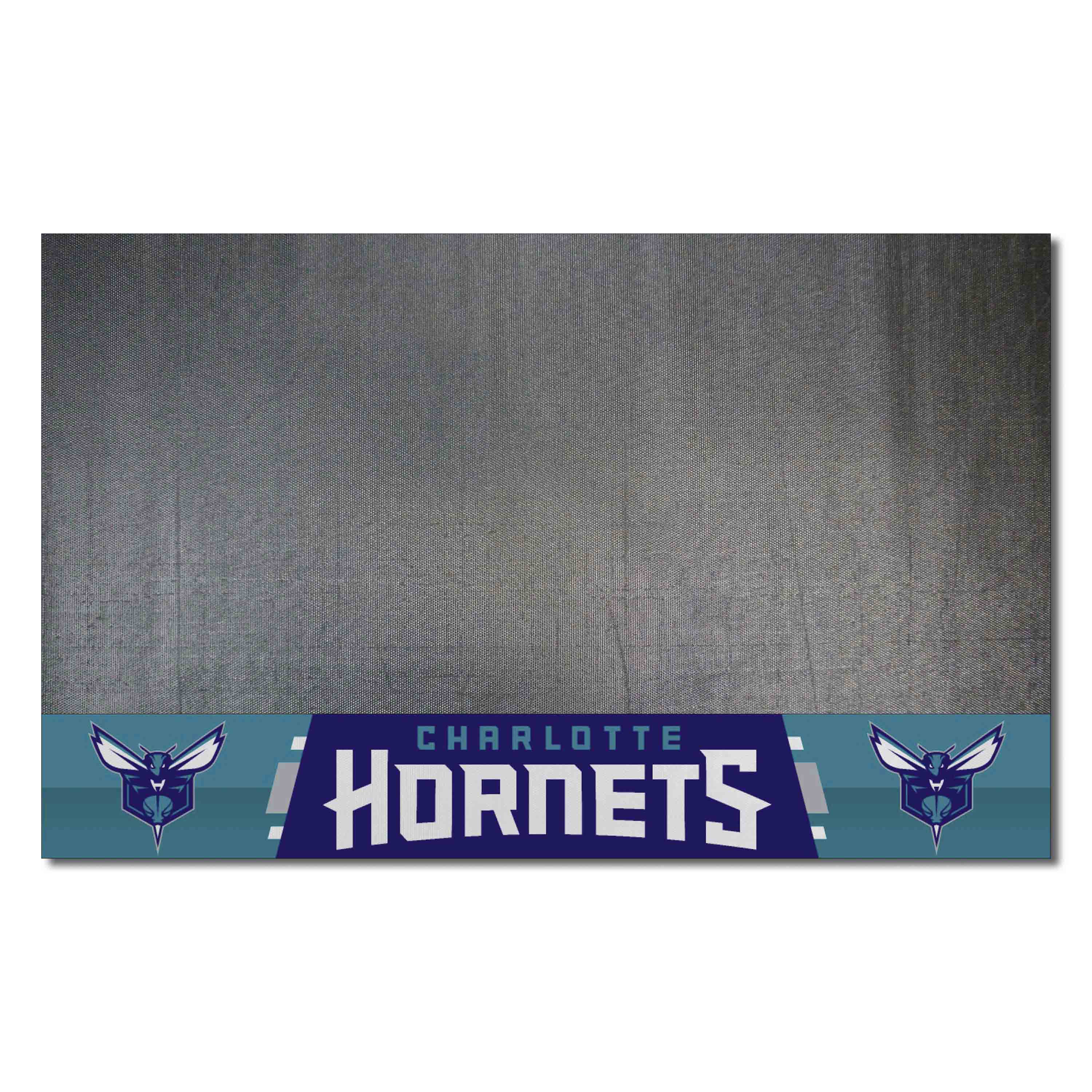 Charlotte Hornets Vinyl Grill Mat - 26in. x 42in. - Charlotte Hornets