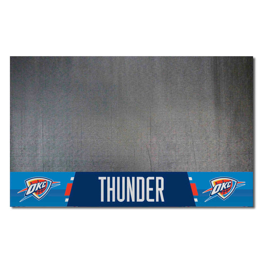 Oklahoma City Thunder Vinyl Grill Mat - 26in. x 42in. - Oklahoma City Thunder