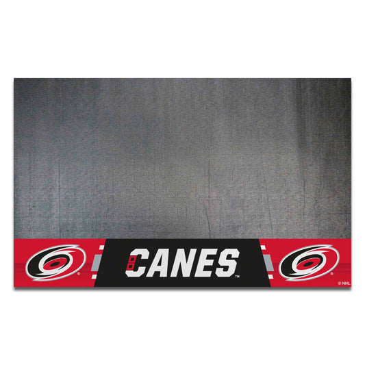 Carolina Hurricanes Vinyl Grill Mat - 26in. x 42in.