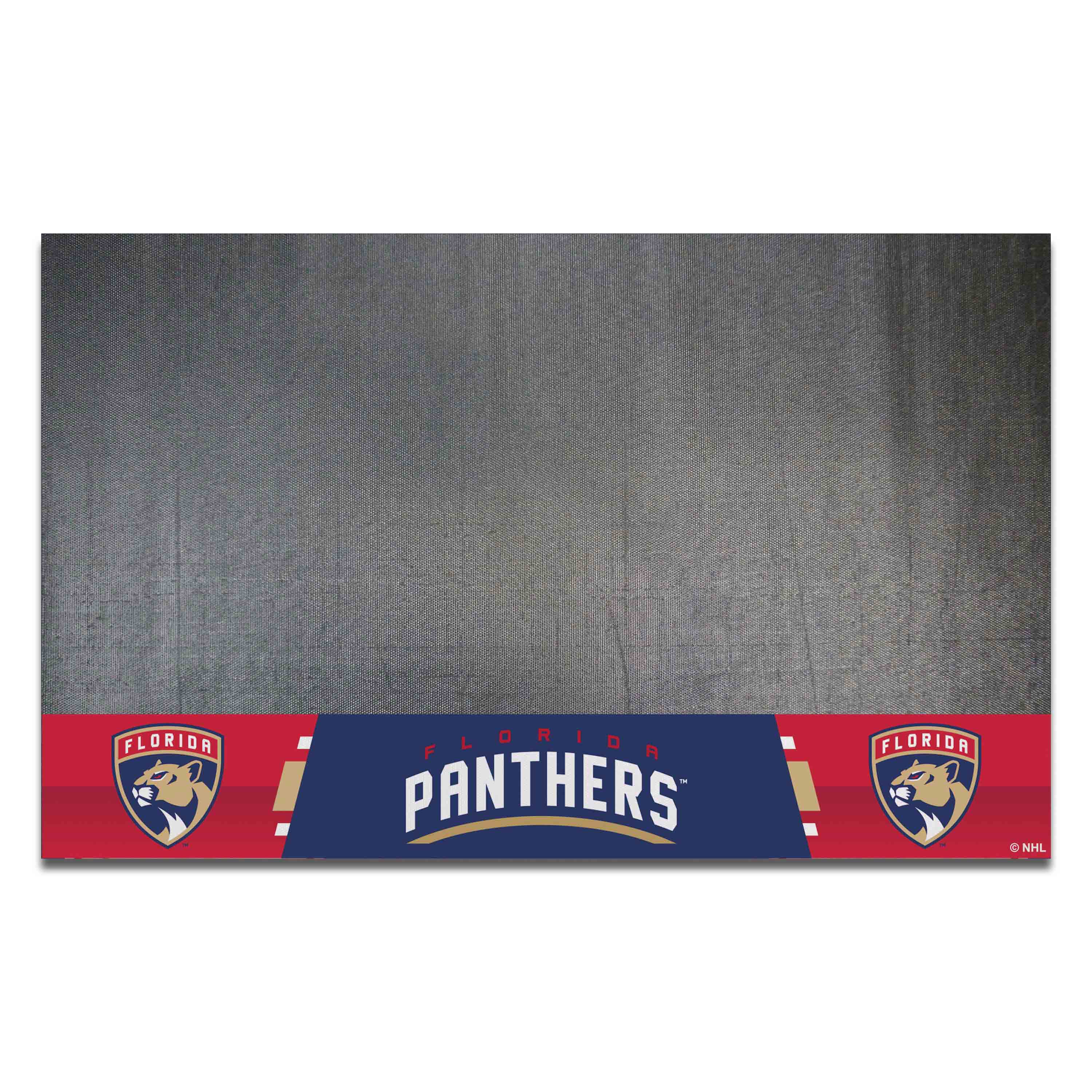 Florida Panthers Vinyl Grill Mat - 26in. x 42in.