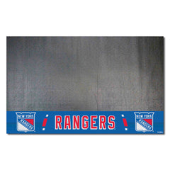 New York Rangers Vinyl Grill Mat - 26in. x 42in. - New York Rangers