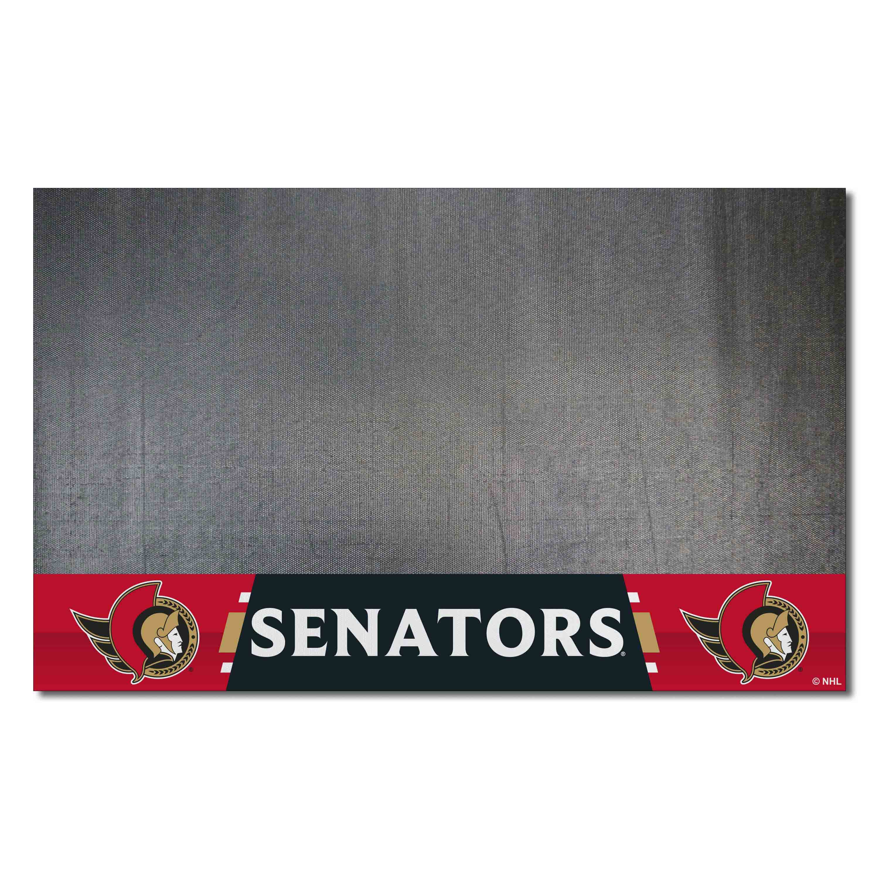 Ottawa Senators Vinyl Grill Mat - 26in. x 42in.