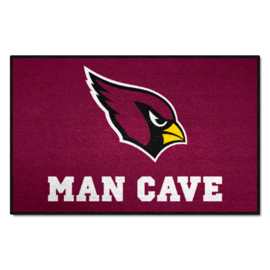 Arizona Cardinals Man Cave Starter Mat Accent Rug - 19in. x 30in.