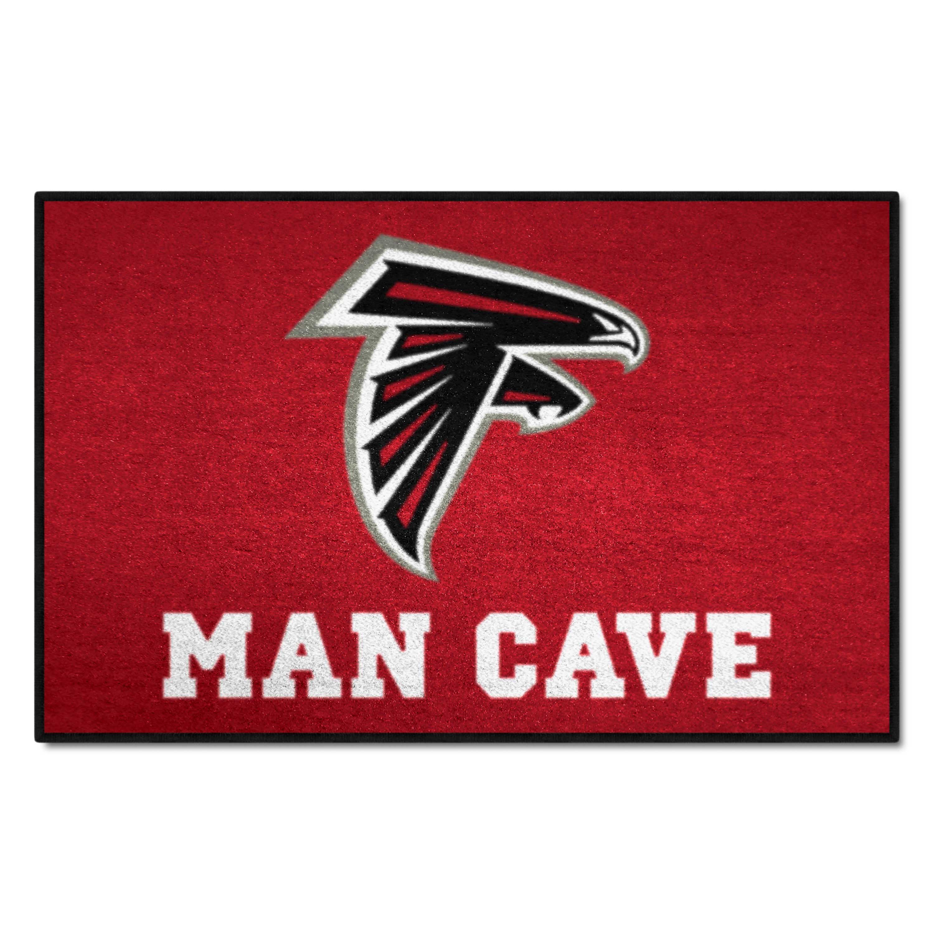 Atlanta Falcons Man Cave Starter Mat Accent Rug - 19in. x 30in. - Atlanta Falcons