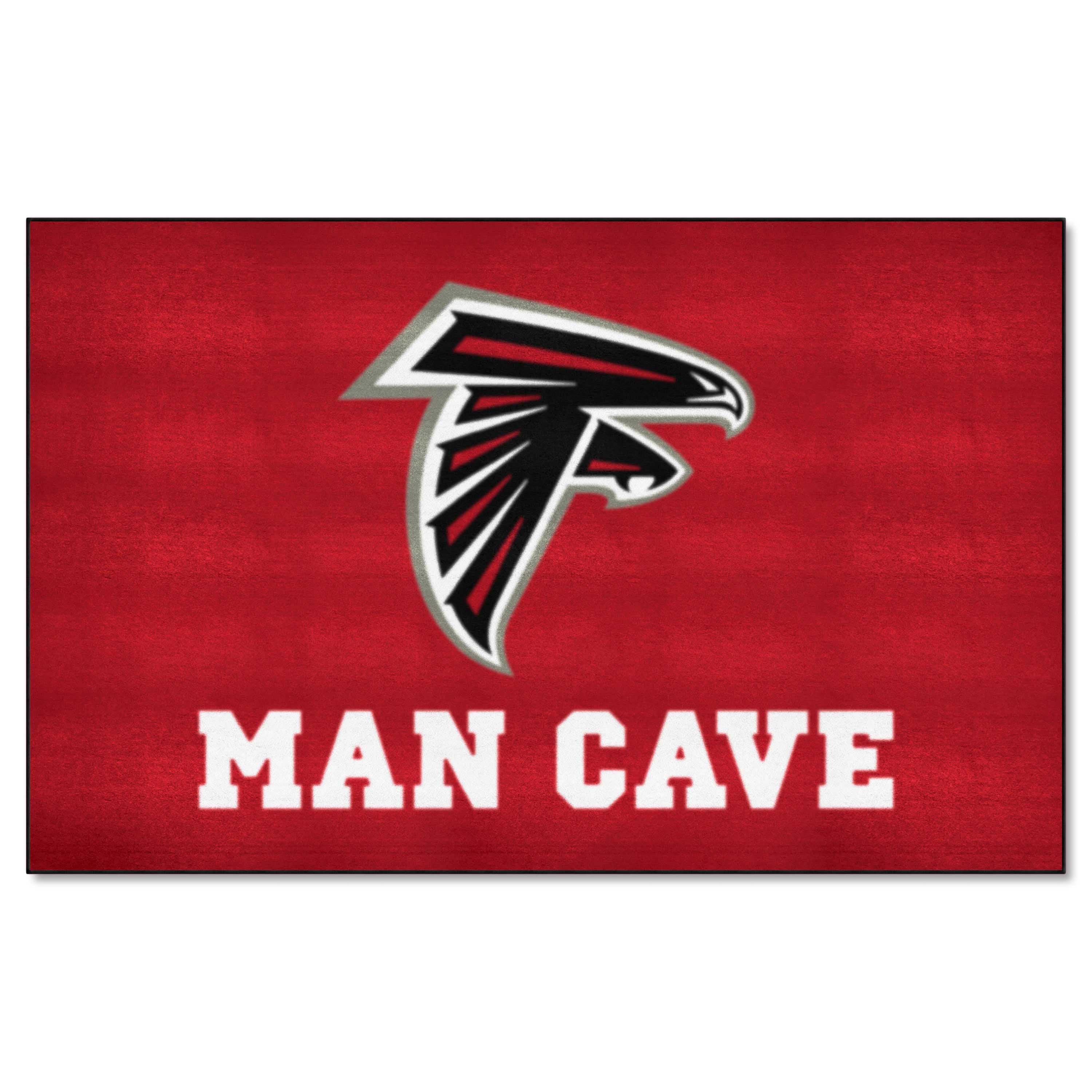 Atlanta Falcons Man Cave Ulti-Mat Rug - 5ft. x 8ft. - Atlanta Falcons