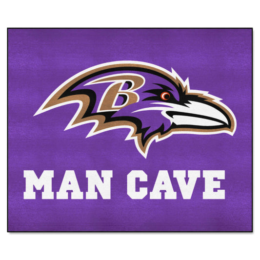 Baltimore Ravens Man Cave Tailgater Rug - 5ft. x 6ft. - Baltimore Ravens