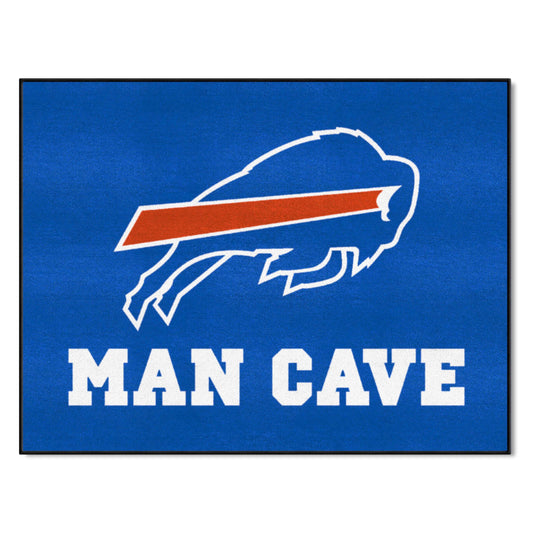 Buffalo Bills Man Cave All-Star Rug - 34 in. x 42.5 in. - Buffalo Bills