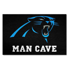 Carolina Panthers Man Cave Starter Mat Accent Rug - 19in. x 30in. - Carolina Panthers