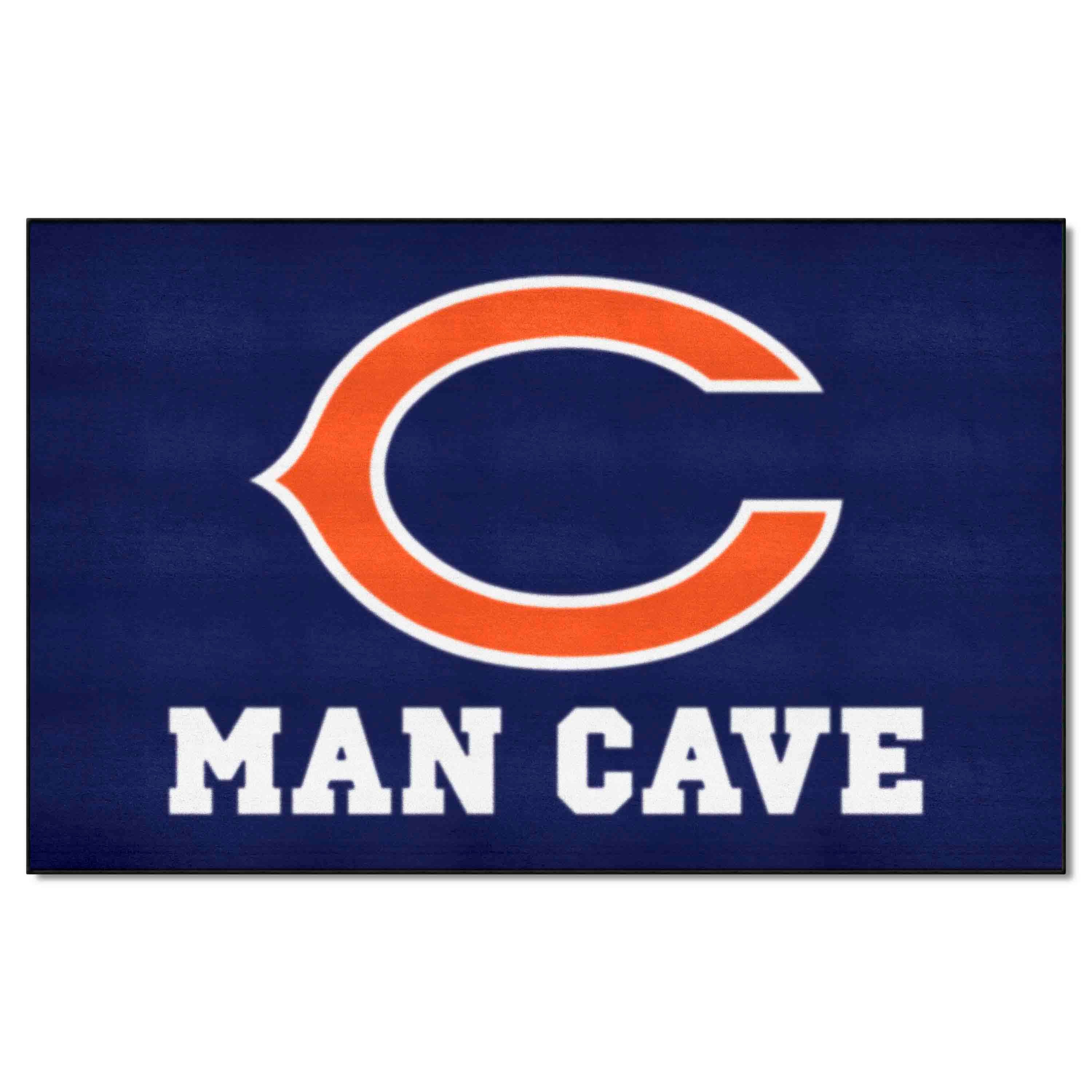 Chicago Bears Man Cave Ulti-Mat Rug - 5ft. x 8ft.