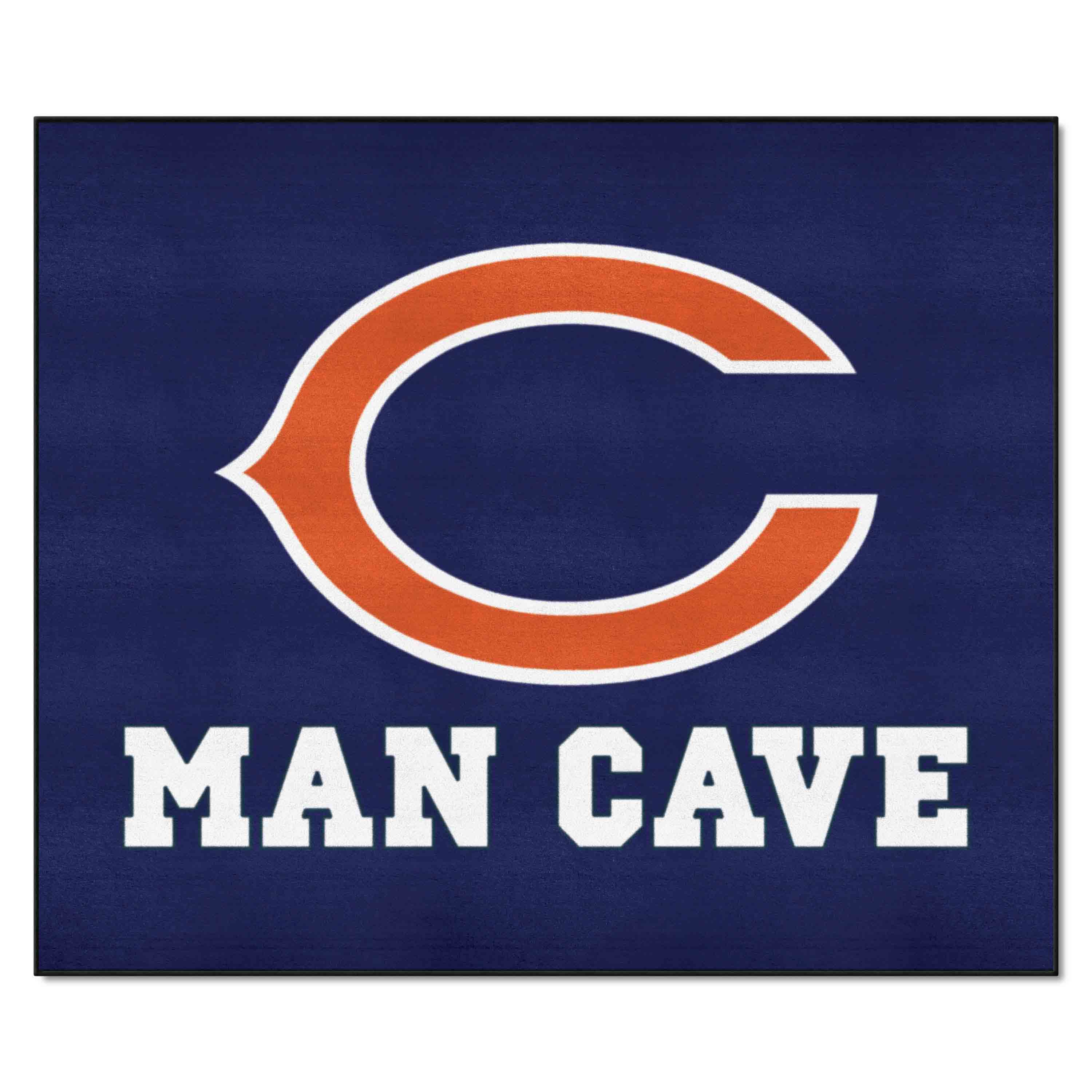 Chicago Bears Man Cave Tailgater Rug - 5ft. x 6ft.